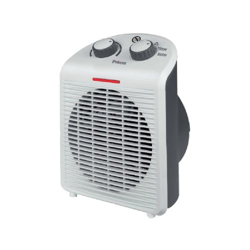 ELECTRIC FAN HEATER  PRFH-81093 IP21 2000W ΛΕΥΚΟ/ΓΚΡΙ